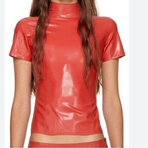 Miaou Red Frankie T-shirt